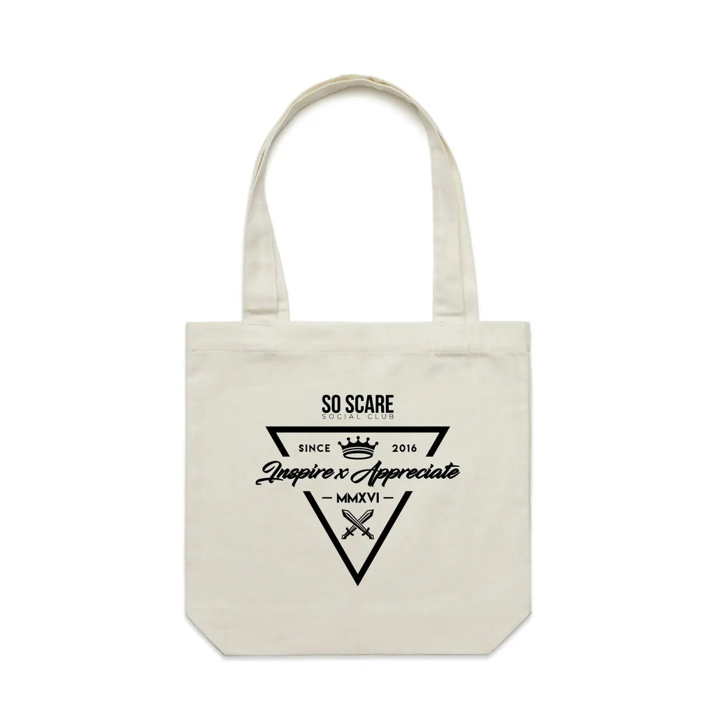 TOTE BAG - MMXVI SO SCARE SOCIAL CLUB