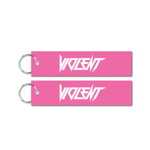 VIOLENT CLIQUE JET TAG - PINK SO SCARE SOCIAL CLUB
