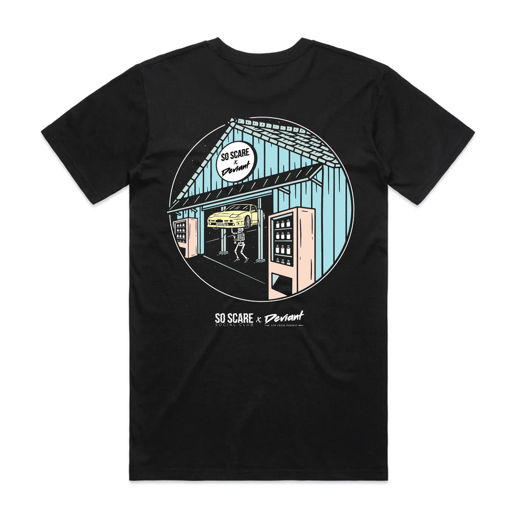 WRENCHING SHIRT SO SCARE SOCIAL CLUB