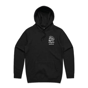 YOUR WHEEL SPECS SUCK HOODED SWEATSHIRT SO SCARE SOCIAL CLUB