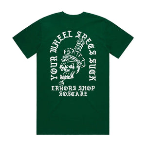 YOUR WHEEL SPECS SUCK SHIRT SO SCARE SOCIAL CLUB