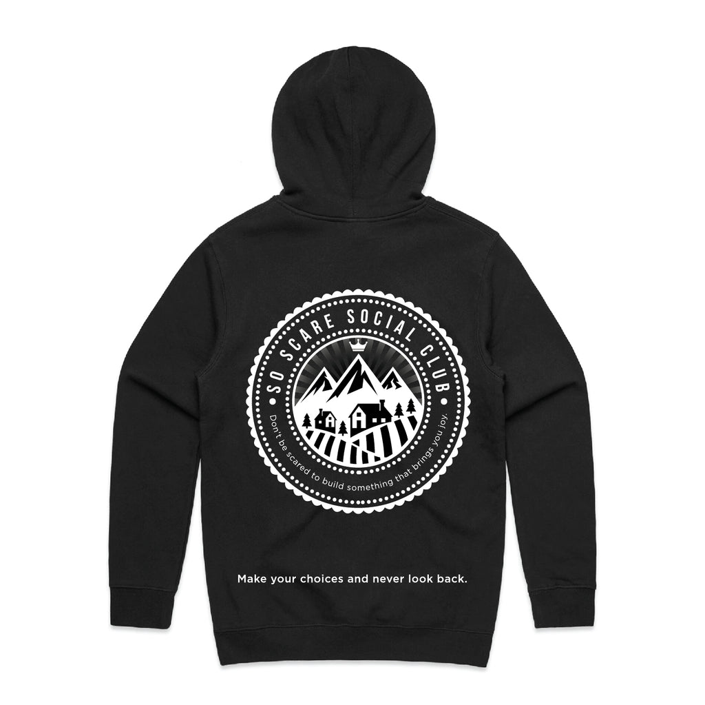 MOUNTAIN CREST HOODED SWEATSHIRT